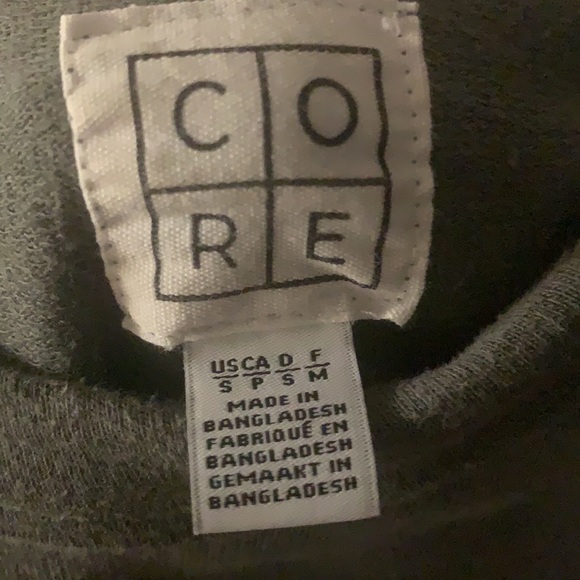 2/$14 💀 | Corelife | Over Sized Sweat Shirt Dress | Army Green |  Small - Picture 3 of 3